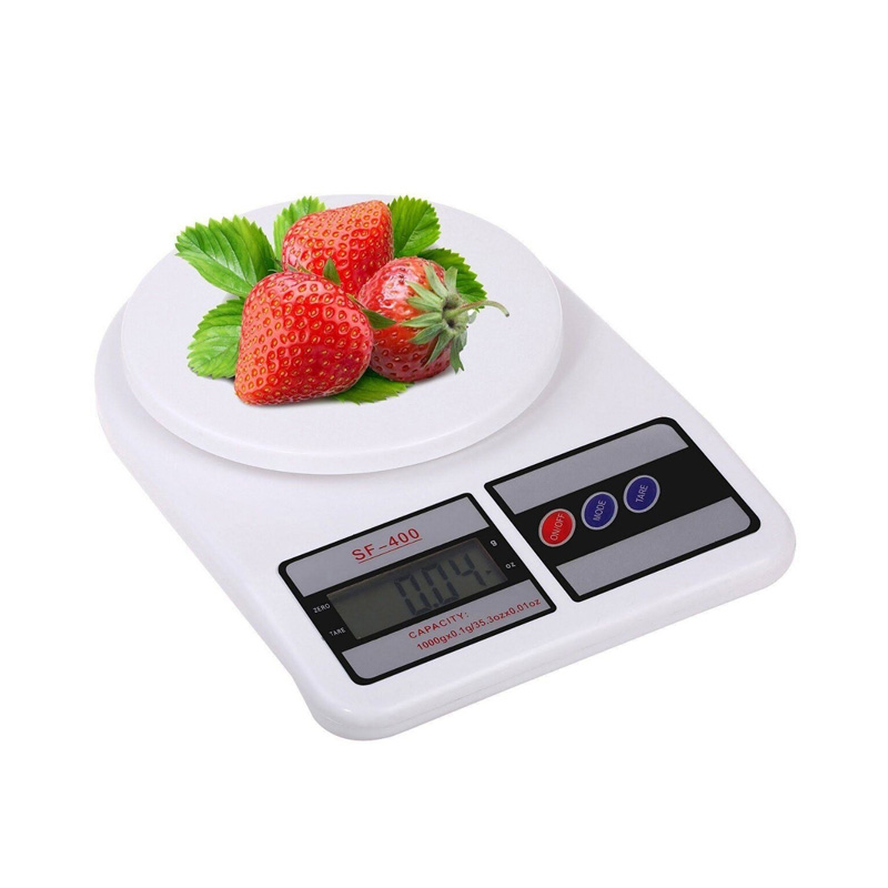 Picture of Digital Kitchen Scale - White - White