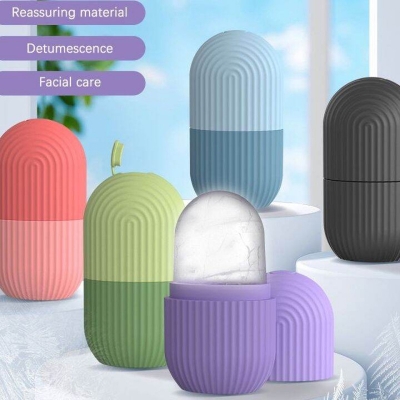 Picture of Ice Roller For Face, Beauty Facial Massage Ice Roller, Glow Cube Ice Roller for Face,Skin Care Tools for Eye Wrinkles, Acne Puffiness Relief