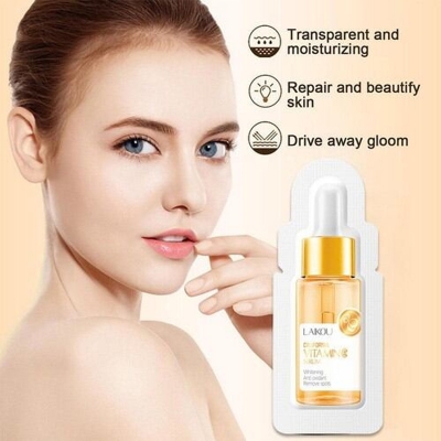 Picture of LAIKOU Vitamin C Serum for Face, Facial Serum with Hyaluronic Acid For Fairness, Pigmentation, Advanced Korean Formula-17 ML