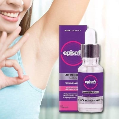 Picture of Inova Episoft Hair Removal Inhibitor Serum -30ml - White