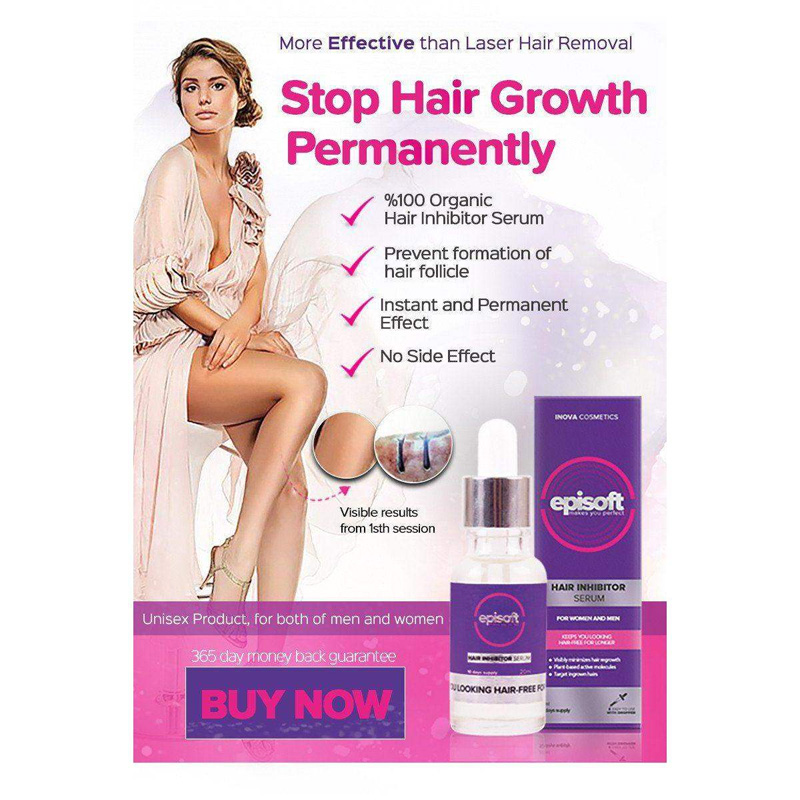 Picture of Inova Episoft Hair Removal Inhibitor Serum -30ml - White
