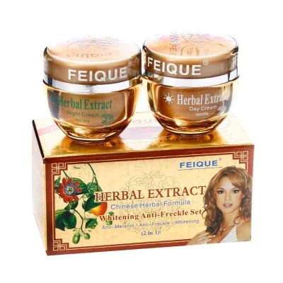 Picture of FEIQUE Herbal Extract Whitening Anti-Freckle Set - Brown
