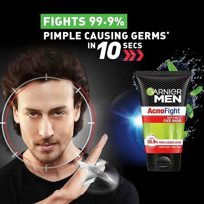 Picture of Garnier Men Acno Fight Face Wash 100ml