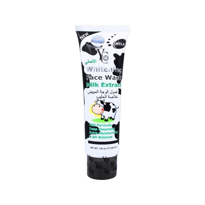 Picture of whitening face wash milk extract 100ml - White