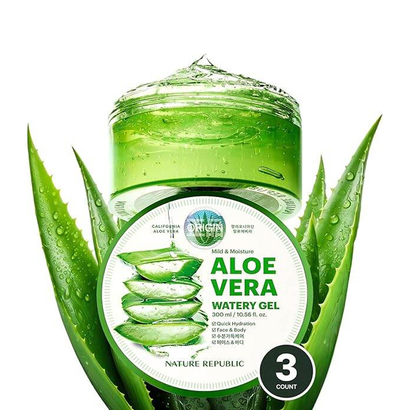 Picture of FOOD A HOLIC Calming & Moisturizing Aloe Vera Purity 92% Soothing Gel 300ml