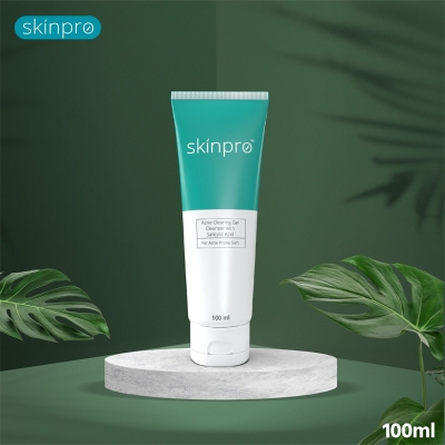 Picture of SKINPRO ACNE Clearing Gel Cleanser - Face Wash - White