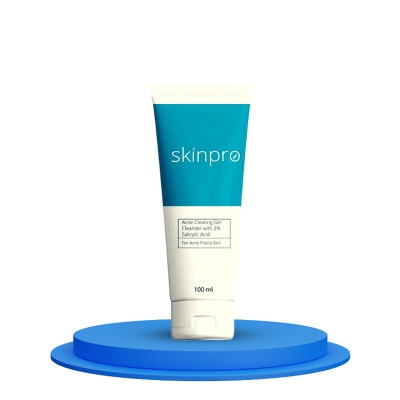 Picture of SKINPRO ACNE Clearing Gel Cleanser - Face Wash - White