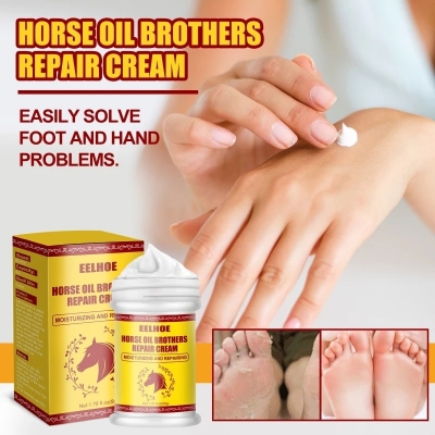 Picture of EELHOE HORSE OIL BROTHERS REPAIR CREAM - Maroon