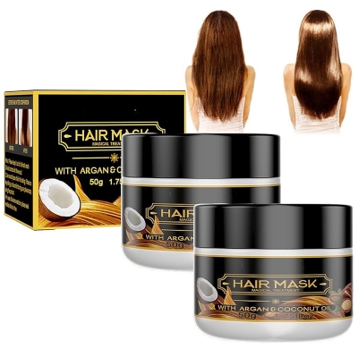 Picture of Eelhoe Hair Mask Magical Treamant With Argan & Coconut OIL. - Black
