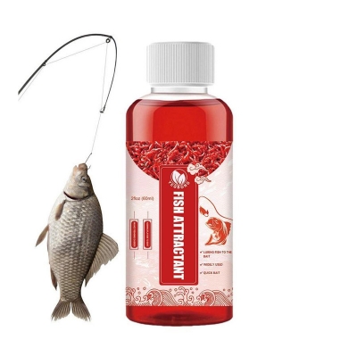 Picture of Red Worm Scent Fish Attractant. - Red