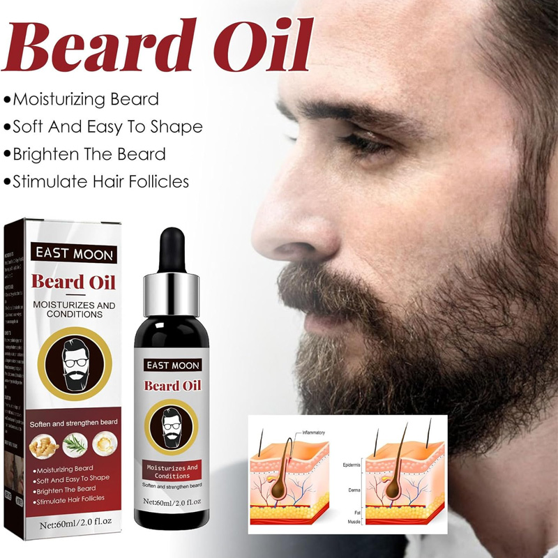 Picture of East Moon Beard Oil - Black