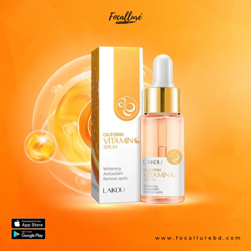 Picture of Laikou California Vitamin C Serum face - Orange