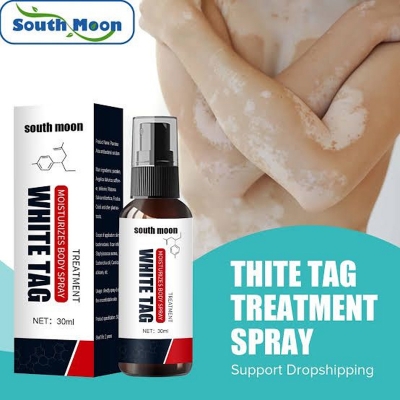 Picture of South moon white tag treatment spray a body spray intended for vitiligo care - White
