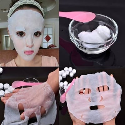 Picture of Bioaqua Compressed Facial Sheet Mask 50 piece packet