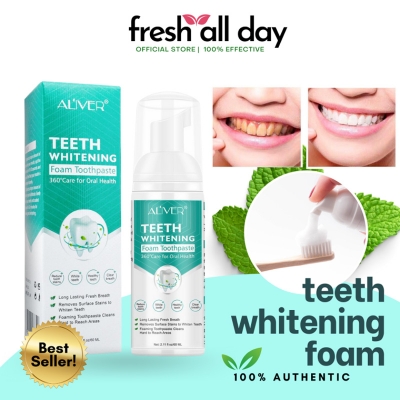 Picture of west&month teeth whitening foam toothpaste - White
