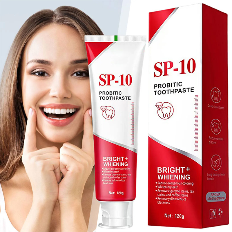 Picture of SP-10 Probiotic toothpaste, sp-10 Ultra bright whitening - White