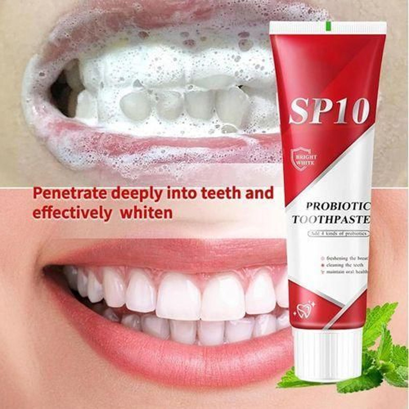 Picture of SP-10 Probiotic toothpaste, sp-10 Ultra bright whitening - White