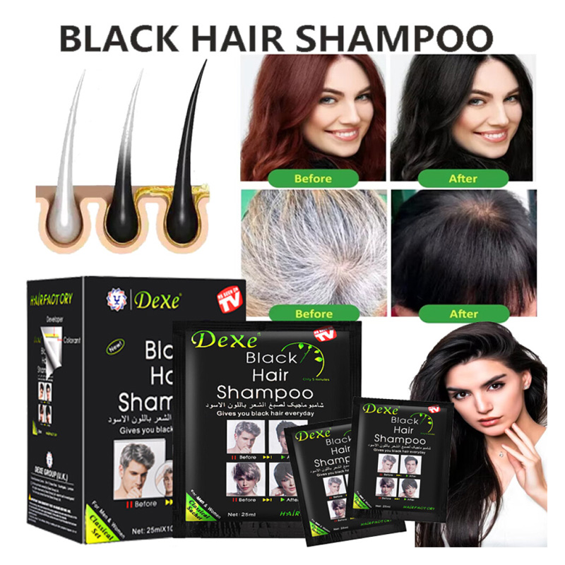 Picture of Dexe Black Hair colour - Black