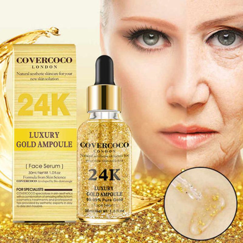 Picture of Covercoco London 24k Luxury Gold Ampoule Face Serum