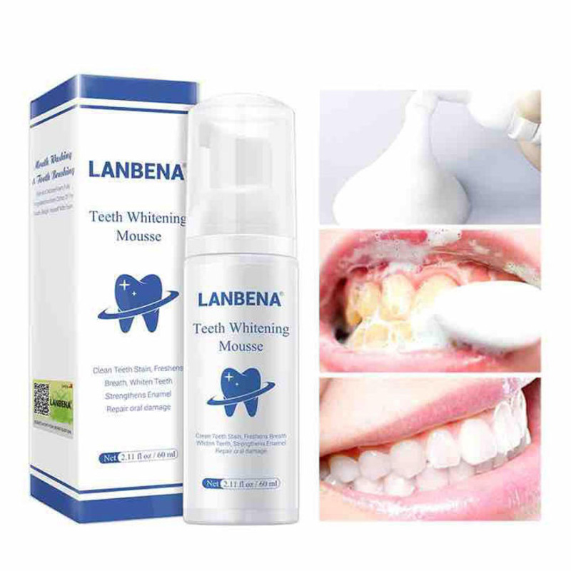 Picture of LANBENA Teeth whitening Mousse - White