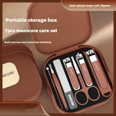 Picture of 7 in 1 nail clippers - Coffee