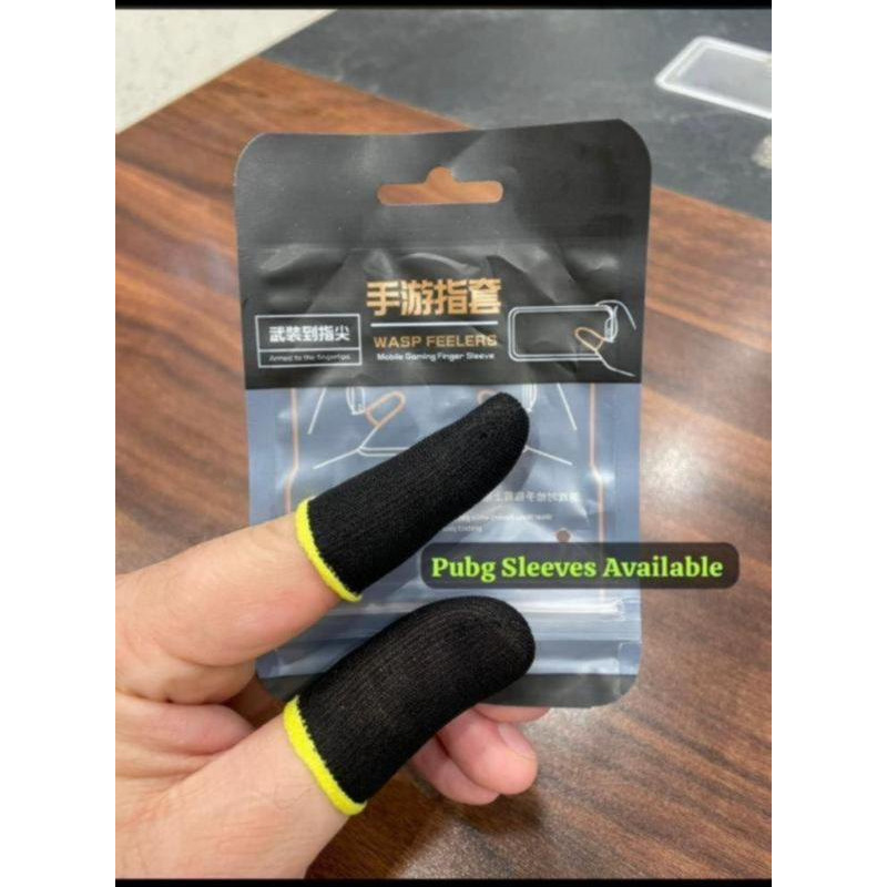 Picture of Finger sleeves PUBG & FREE FIRE finger gaming gloves 5 packet (10pcs) - Black