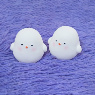 Picture of Cute Chick Silicone LED Night Lamp - White