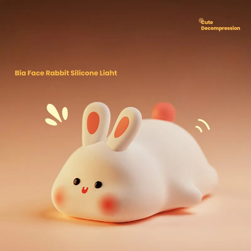 Picture of Rabbit Night Lamp - White