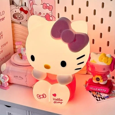 Picture of Sanrio Hello Kitty Night Light Lamp - White