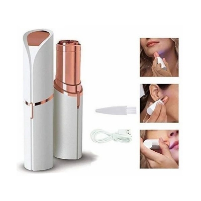 Picture of Flawless facial hair remover for women rechargeable - White