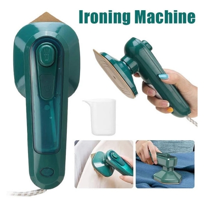 Picture of Mini Electric Handheld Steamer Iron Machine - Deep green