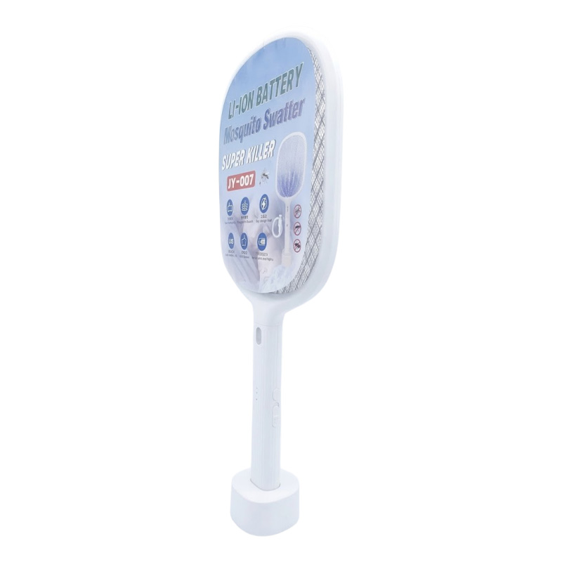 Picture of Weidasi WD-959 Rechargeable Electric Mosquito Swatter - White