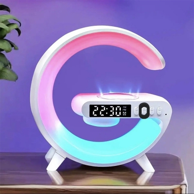 Picture of G63 smart light sound machine, a multifunctional device that combines several features into one - White