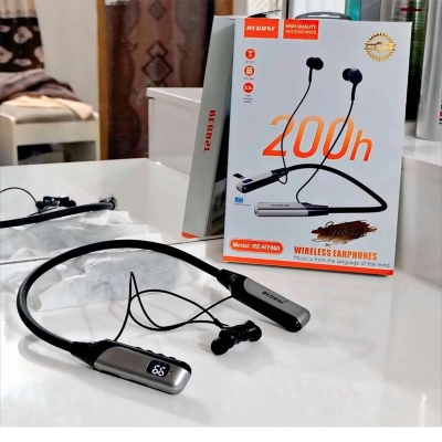 Picture of Recrsi RE-NY060 Wireless Neckband - Black