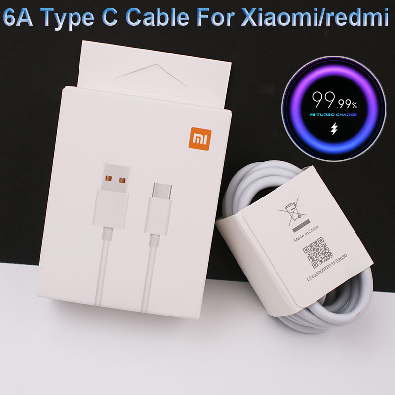 Picture of Xiaomi USB-A to Type-C Cable Packaging - White