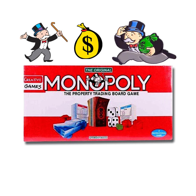 Picture of Monopoly board game - Red