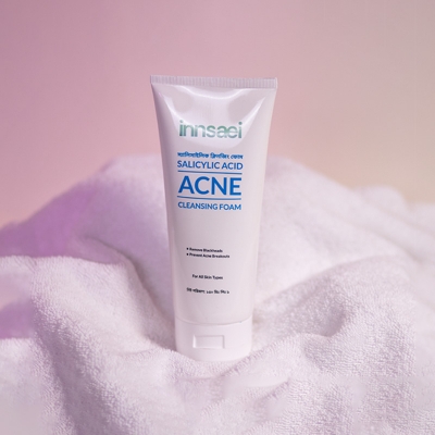 Picture of Innsaei Salicylic acid acne solution cleansing from (150)ml - Pink