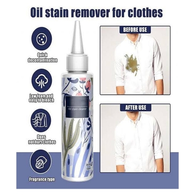 Picture of 100ml bottle of oil stain cleaner - White