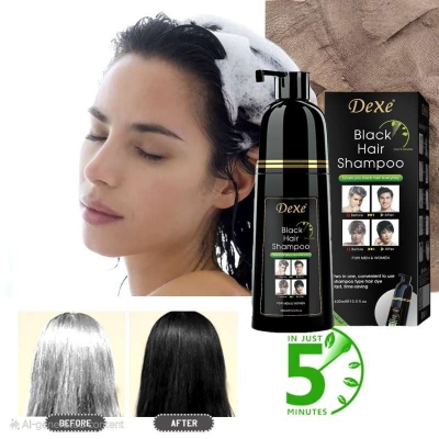 Picture of Dexe Black Hair Shampoo - Black
