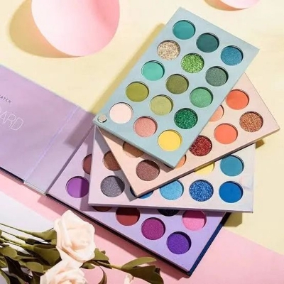 Picture of BEAUTY GLAZED 4 in 1 colour board Eyeshadow palette Long Lasting 60 Colours
