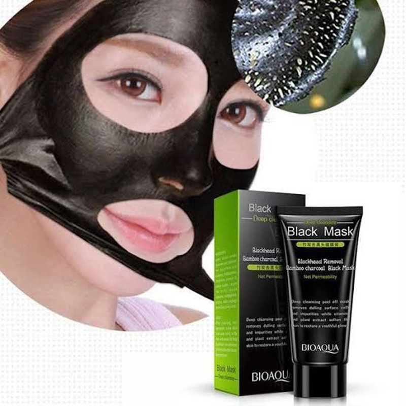 Picture of BIUAQUA Bamboo Charcoal Blackhead mask-60g