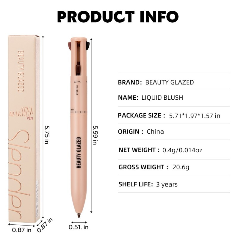 Picture of Beauty glazed 4 in 1 makeup pen