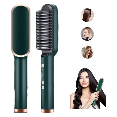 Picture of Professional electric hair straightener - Green
