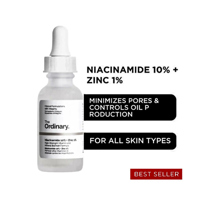 Picture of The Ordinary Niacianmide 10% + Zinc 1% serum