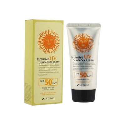 Picture of 3W Clinic Intensive UV Sunblock Cream - Orange