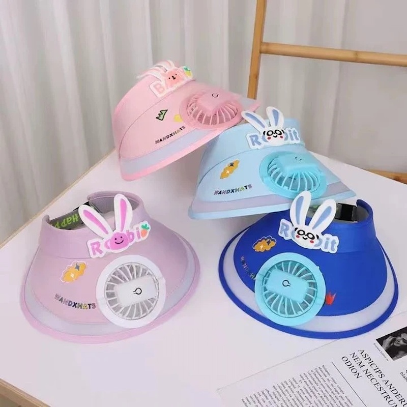 Picture of Summer Cap With rechargeable Fan For Kids & Adult