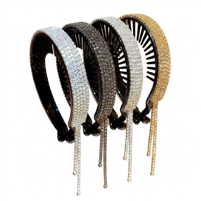 Picture of Ball Head Clip Temperament fixer tassel hair accessories