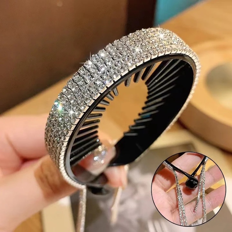 Picture of Ball Head Clip Temperament fixer tassel hair accessories