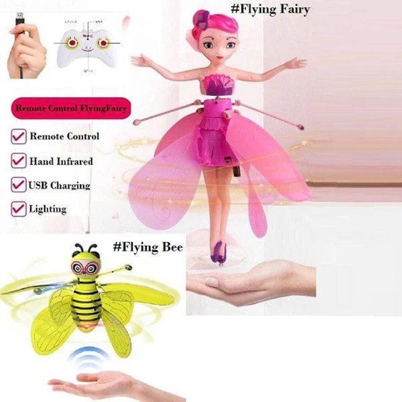 Picture of Rechargeable Flying Fairy & Flying Bee - Remote & Sensor