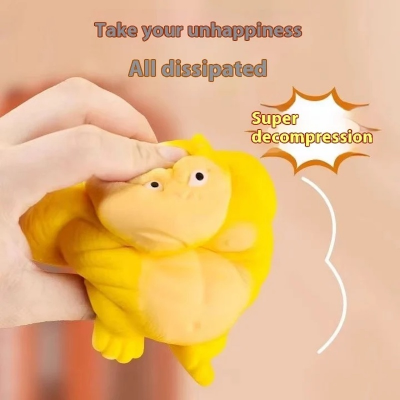 Picture of Gorilla Squeezing Toy Decompression Toy Office Decoration